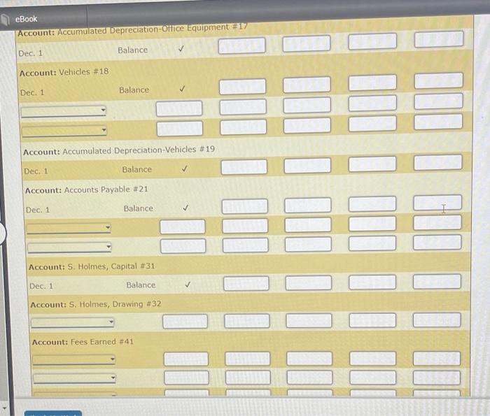 $3,870. Dec. 9 Issued Check No. 611 for fuel expense, $600. Dec,