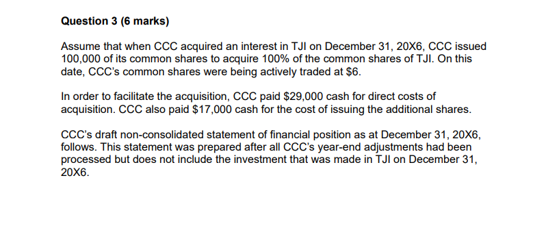of four independent questions based on a common set of case facts.