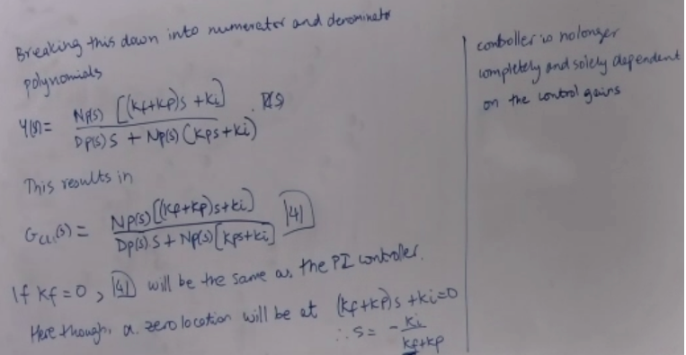 a) Design a modified Pl controller so that whenever ov(t) is equal