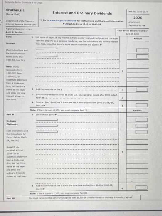 Security number is 123-45-6785. She wants to contribute $3 to the Presidential