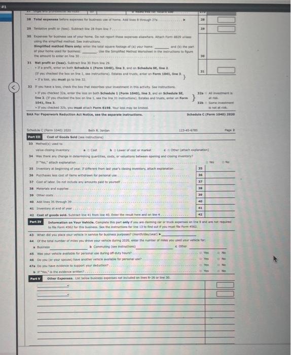 payments); related questions in ProConnect Tax should be ignored. The following information