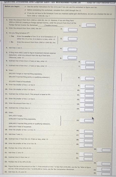 received qualified dividends of $800 from Blue Corporation, $750 from Green Corporation,