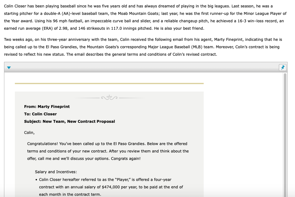  Colin Closer has been playing baseball since he was five years