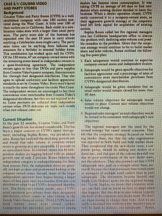  1. Is it reasonable to charge CVP'S salesforce with simultaneously building