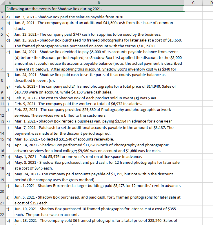 For the first few years, the company provided photography services only (no