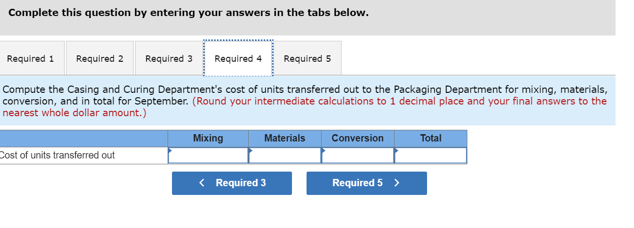 its process costing system. It produces prefabricated flooring in a series of