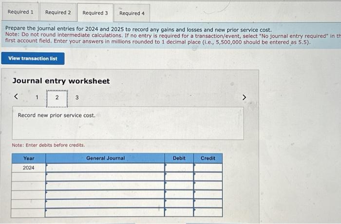 cost from plan amendment on January 2,2024=$450 (straight-line amortization for 10-year average
