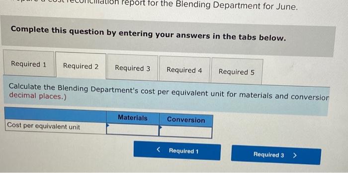 costing system. It makes blended tropical fruit drinks in two stages. Fruit