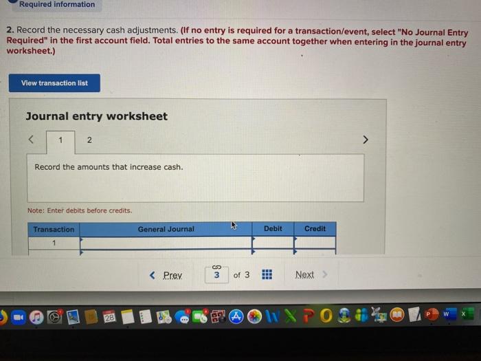 month ending February 28, 2021. Deposits: Date 2/4 2/11 2/18 2/25 2/26-2/28