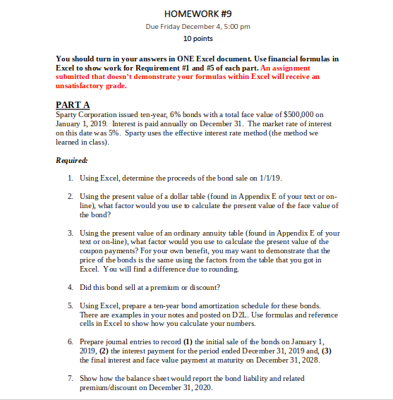 Please do questions #5-7 and please show formulas, thank you HOMEWORK