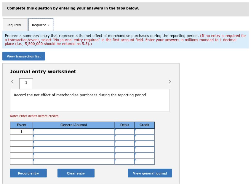in millions) of both inventory and accounts payable. Inventory Beginning balance 70.0