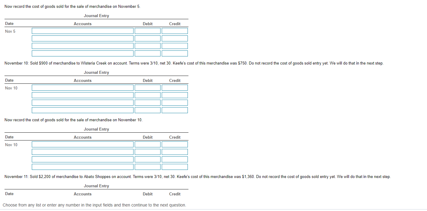 for Uncollectible Accounts $410 credit balance Print Done - X Requirements November