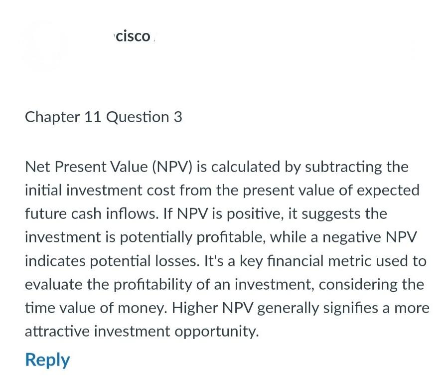 interpreted. Can you please help me reply to a student post. Thank