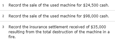 the machine and an additional $1,600 to secure it in place. The