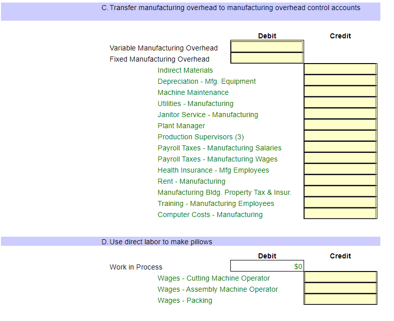 Information for the Current Year (Tasks 7 to 11): The company actually