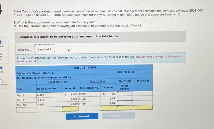 Management estimates the company will incur $928,000 of overhead costs and $580,000