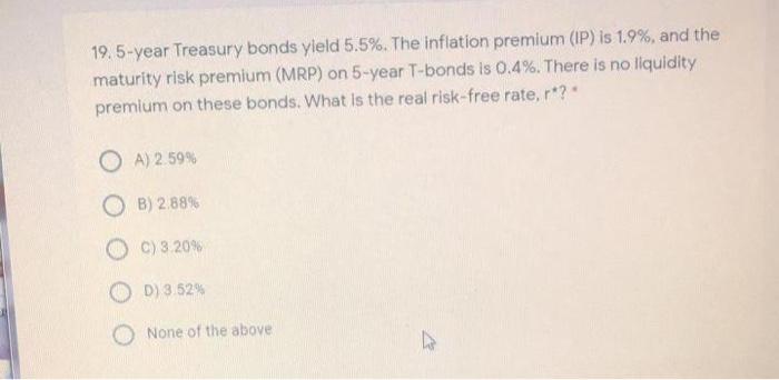 mature in 6 years. If the yields to maturity on the two