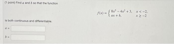  Hello, I have a first year calculus question regarding my homework