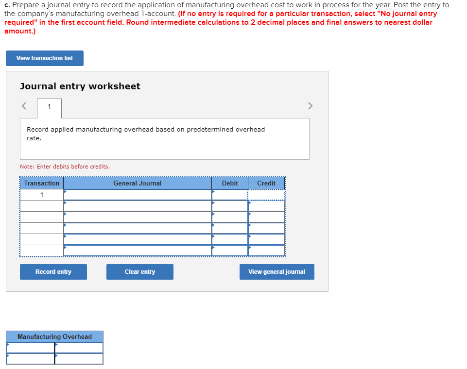entry to record the incurrence of actual manufacturing overhead cost for the