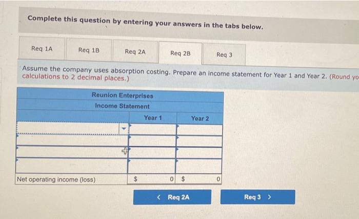 per yeart Fixed manufacturing overhead Fixed selling and administrative expenses 3 5