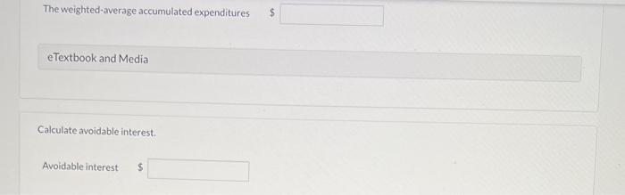 of a small building. The following expenditures were incurred for construction: The