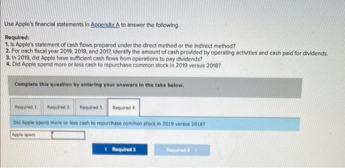 and 2017, Identify the amount of cash provided by operating actlvities and