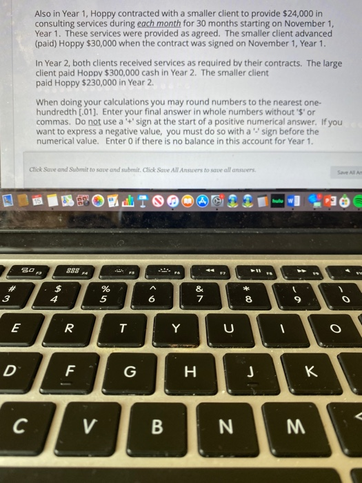 needed to answer Q#10 through Q#16. On August 1, Year 1, Hoppy