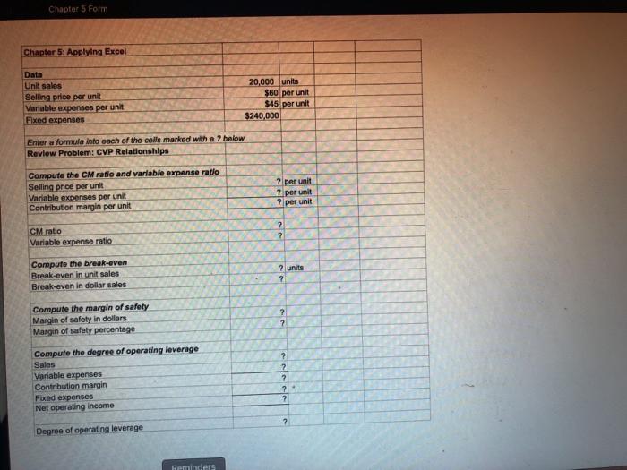 to be used to create your own worksheet version of the Review
