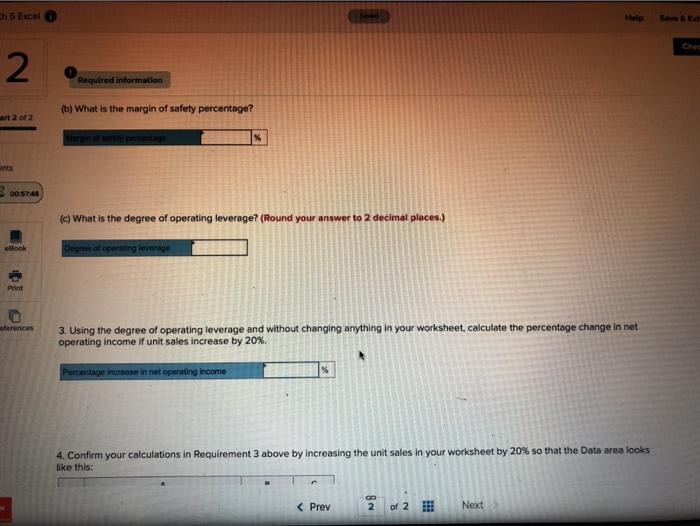 formulas in all cells that contain question marks. For example, in cell