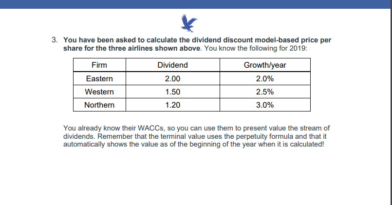 Cost of Capital Problem Set 6 - Return, Risk, and the Cost