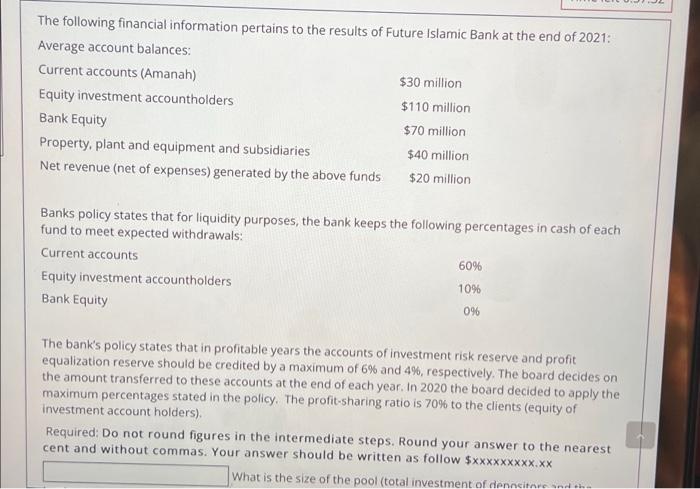 i need the answer quickly please !!! asap The following financial information