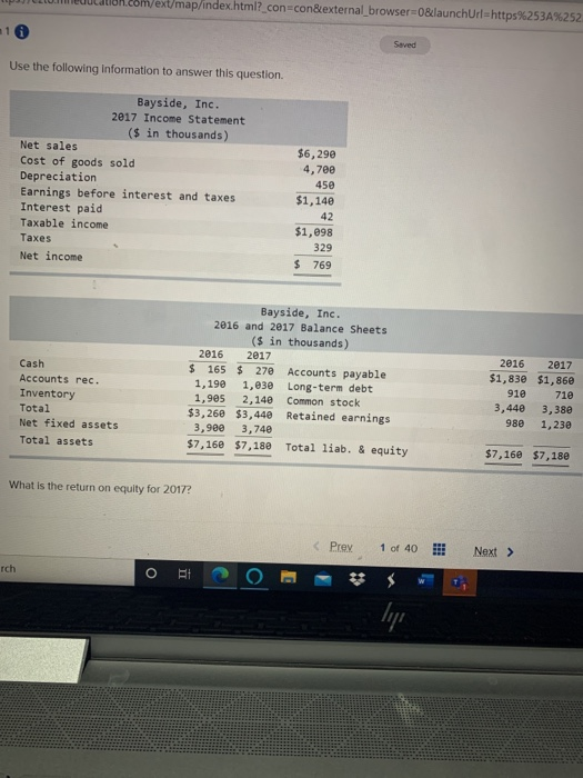  please help! ext/map/index.html?_con=con&external_browser=0&launchUrl=https%253A%252 1 Saved Use the following information to answer