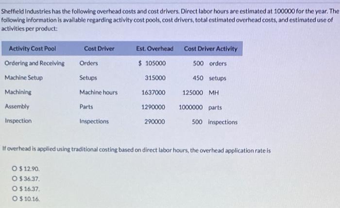 please, make sure that the photo includes the full answer. Thanks. Sheffield