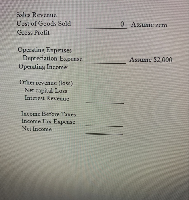 based on facts provided. there is a template provided of to formulate