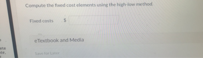 concerning its maintenance costs for the past 6 months. Total Cost July