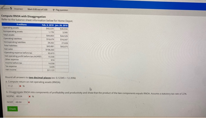 i keep getting this wrong, please help :( Question 5 incorrect Mark