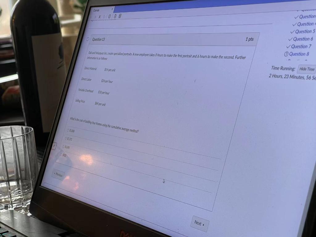 Crus X@ Question Question Question 5 Question 6 Question 7 Question