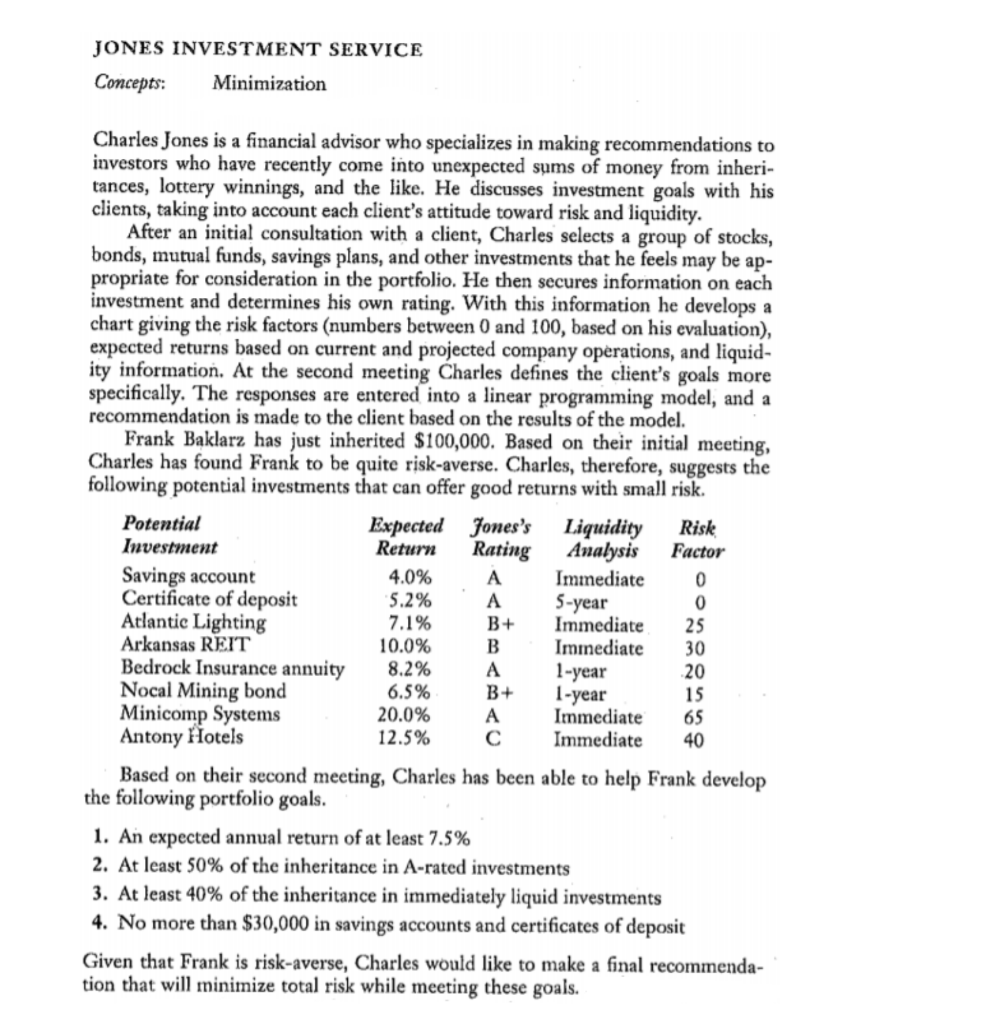 Reformulate the problem so that the objective is to maximize the expected