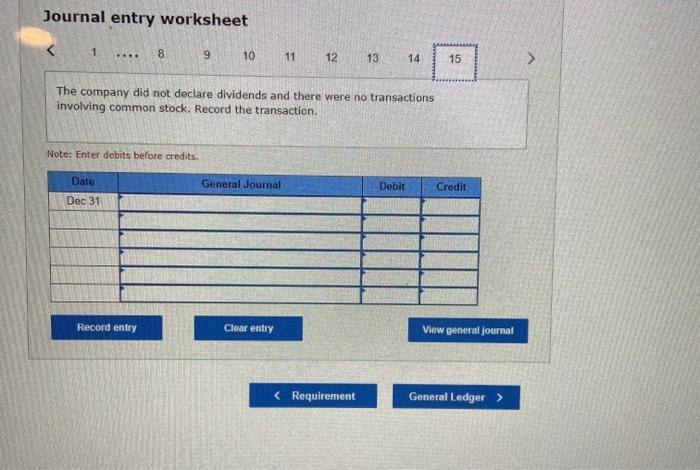 on account on 12/4. Record the transaction. Note: Enter debits before credits