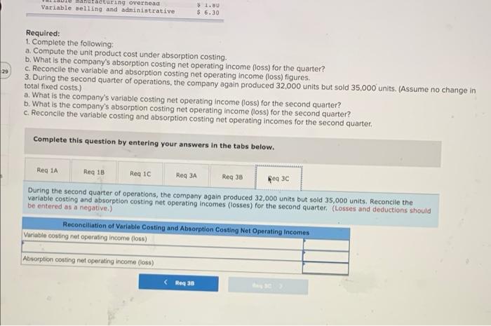 a friend who has just completed a course in managerial accounting at