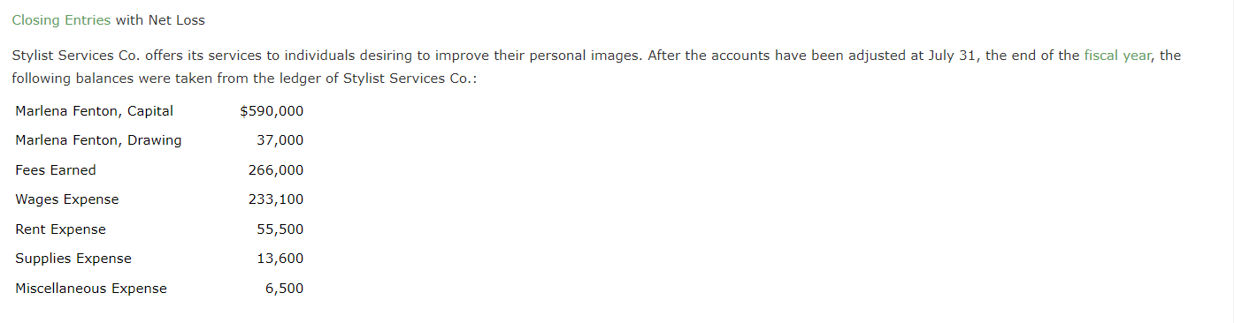 I don't understand what I am doing wrong Closing Entries with Net