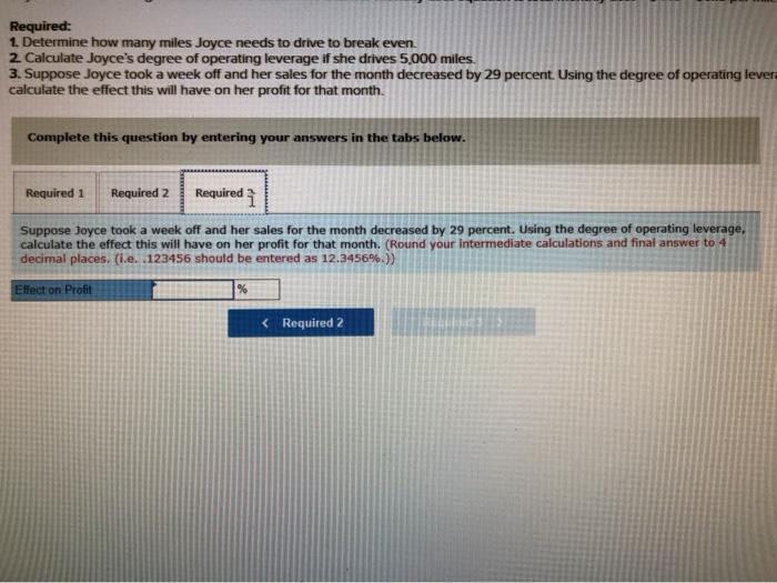 6-4, 6-5] Joyce Murphy runs a courier service in downtown Seattle She