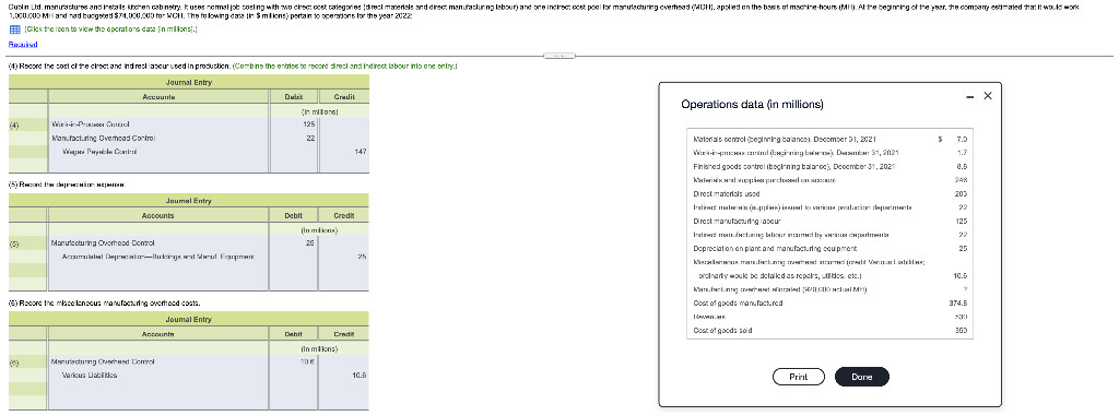 Please help with the last part - posting the journal entries.
