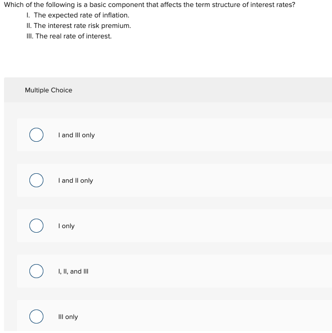 Which of the following is a basic component that affects the