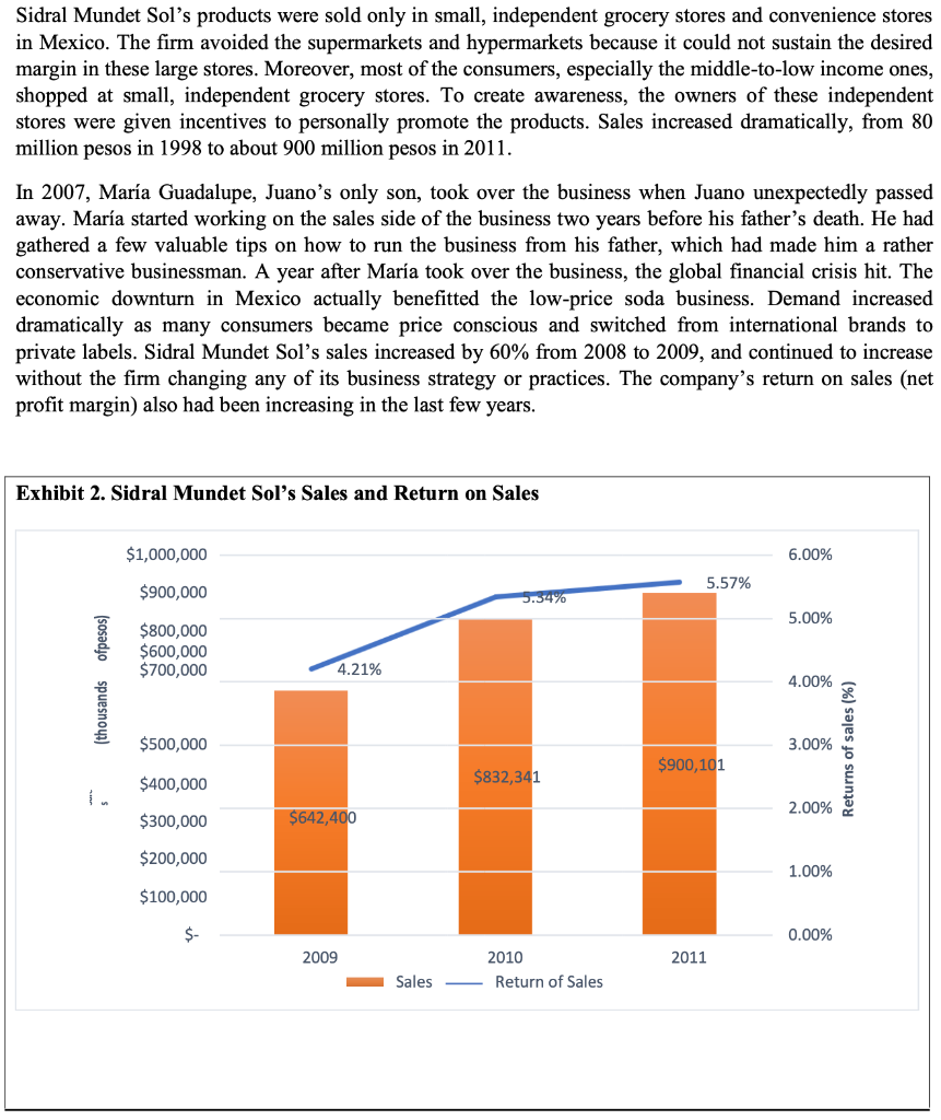 including Excel. (The whole case document is provided for context but you