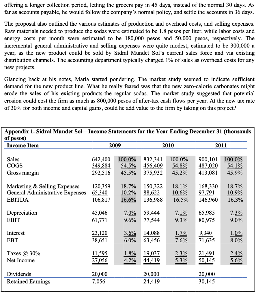 December 2012, Mara Guadalupe, the owner of Sidral Mundet Sol, had just