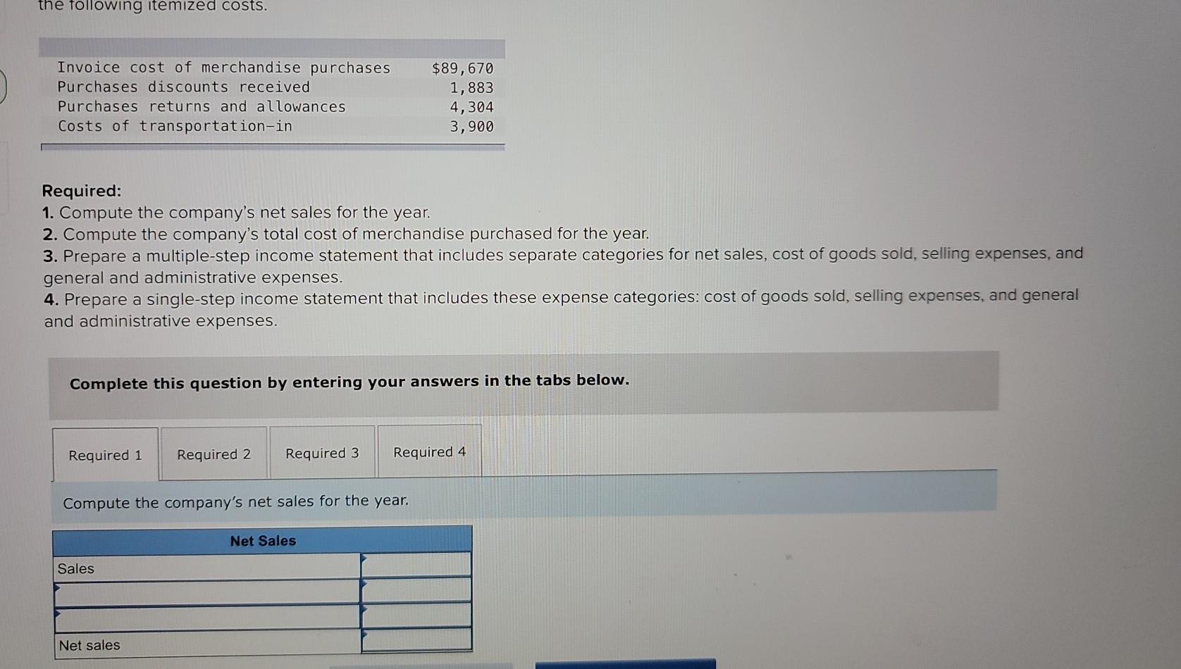 understand it and input the correct figures!! Valley Company's adjusted trial balance