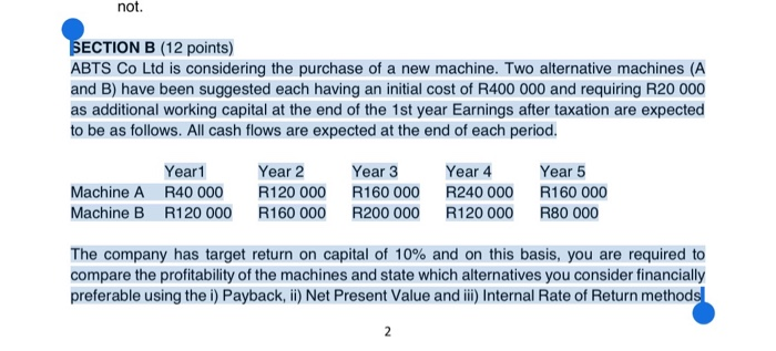 please do it step by step , using a financial calculator not.