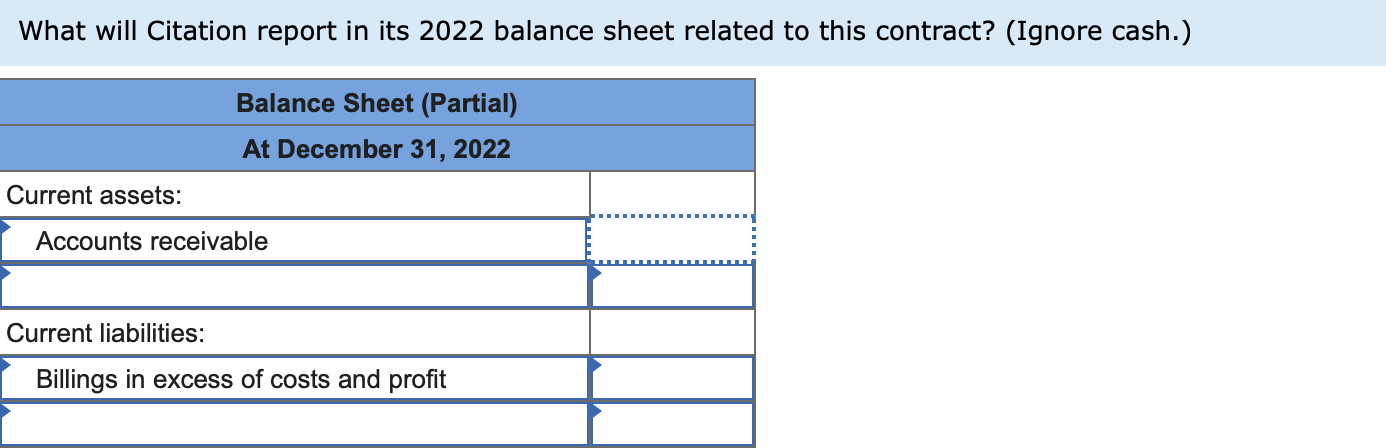see picture. Citation Builders, Inc., builds office buildings and single-family homes. The