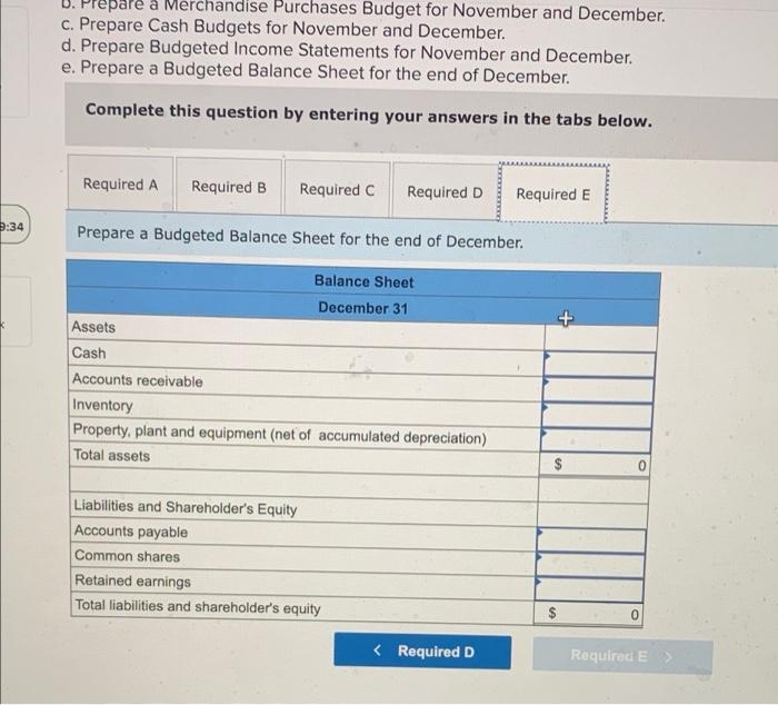 month following the sale. The cost of goods sold is 80% of